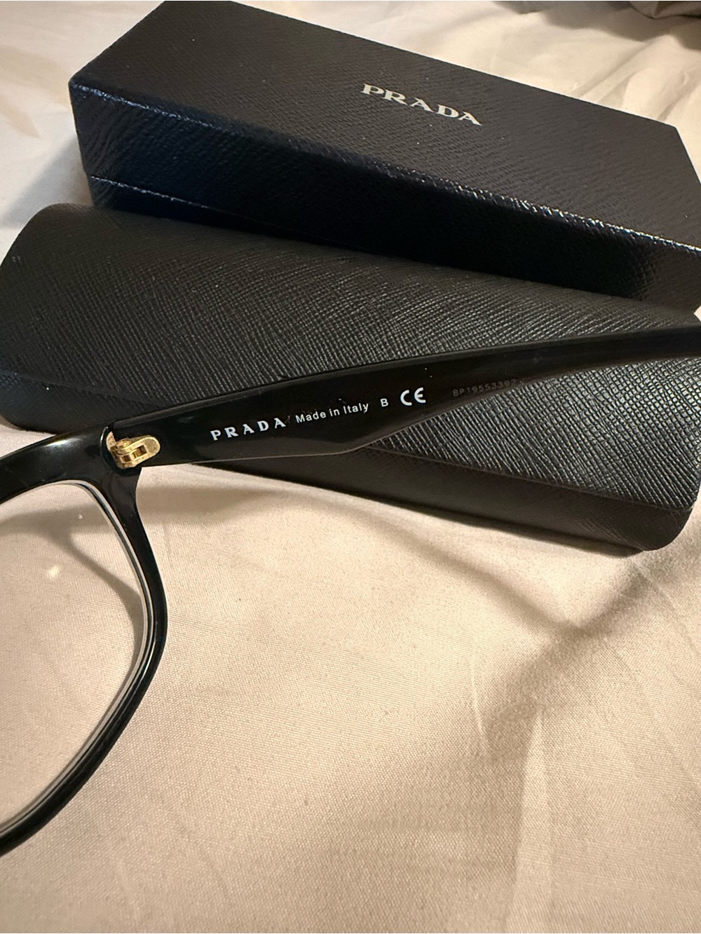 PRADA Black  Optical Glasses - Made in Italy